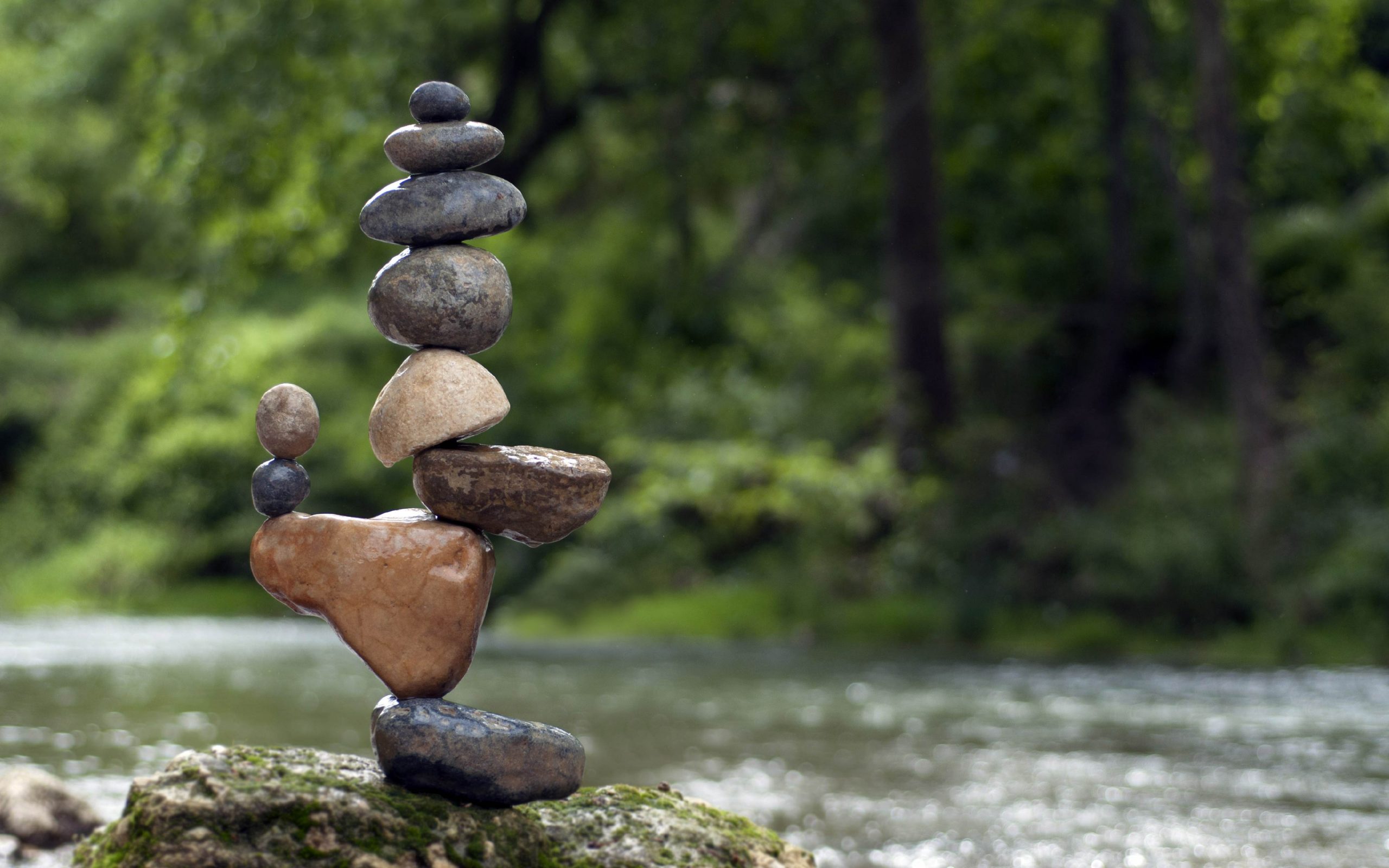 Rocks representing difficulty in getting balance right in digital employee experience