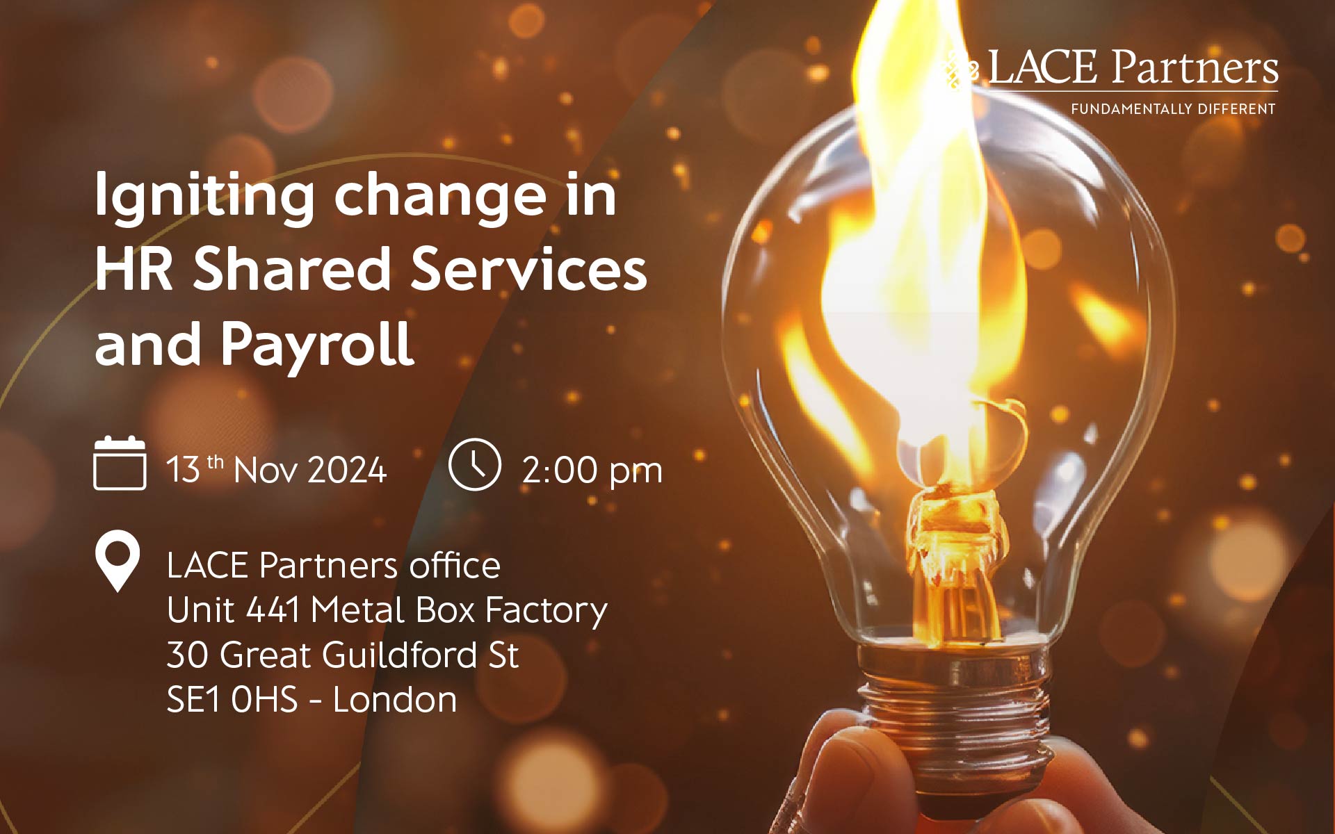 Igniting change in HR Shared Services and Payroll