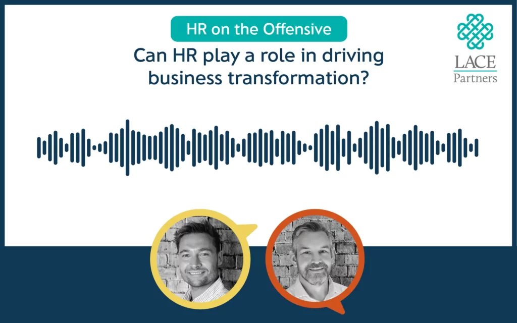 Can HR play a role in driving business transformation?