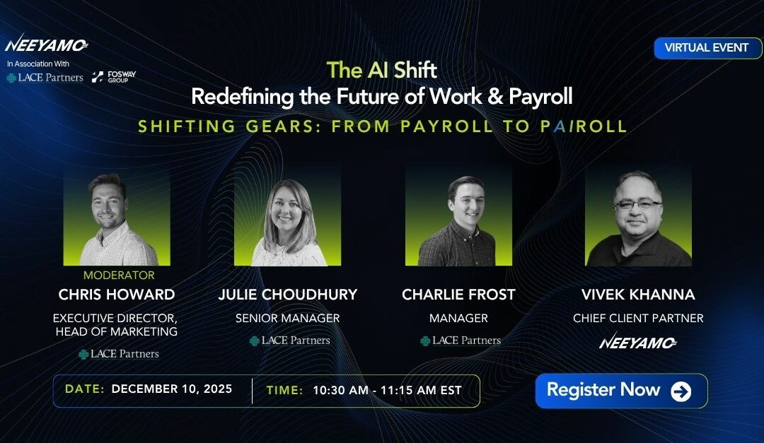 The AI shift: Redefining the future of work and payroll