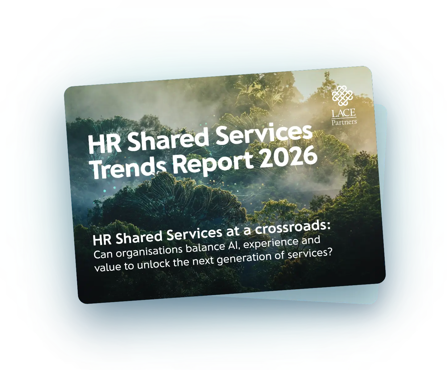 HR shared services trends report 2026 LACE Partners - cover